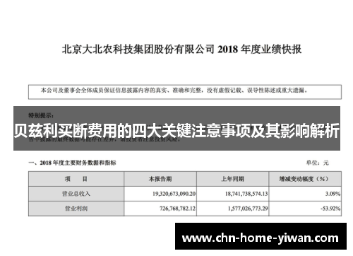 贝兹利买断费用的四大关键注意事项及其影响解析 贝兹利买断费用的四大关键注意事项及其影响解析