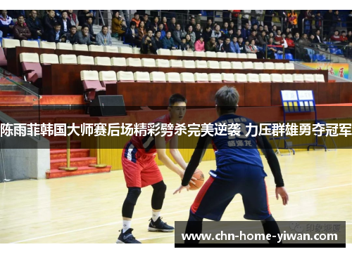 陈雨菲韩国大师赛后场精彩劈杀完美逆袭 力压群雄勇夺冠军